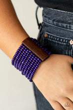 Load image into Gallery viewer, Paparazzi Waikiki Wonderland - Purple Bracelet
