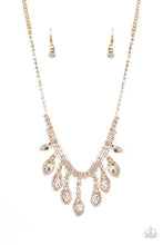 Load image into Gallery viewer, Paparazzi REIGNING Romance - Gold Necklace
