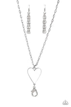 Load image into Gallery viewer, Paparazzi Subtle Soulmate - White Lanyard
