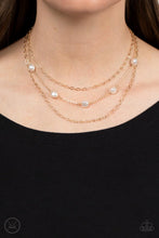 Load image into Gallery viewer, Paparazzi Offshore Oasis - Gold Necklace
