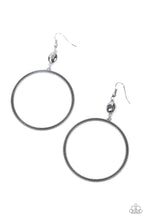 Load image into Gallery viewer, Paparazzi Work That Circuit - Silver Earrings
