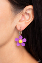Load image into Gallery viewer, Paparazzi More Flower To You - Purple Earrings
