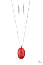 Load image into Gallery viewer, Paparazzi Stone Stampede - Red Necklace

