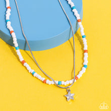 Load image into Gallery viewer, Paparazzi Starry Serendipity - White Necklace
