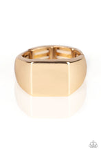 Load image into Gallery viewer, Paparazzi Void - Gold Ring
