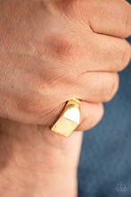 Load image into Gallery viewer, Paparazzi Void - Gold Ring
