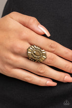 Load image into Gallery viewer, Paparazzi Daringly Deco - Brass Ring
