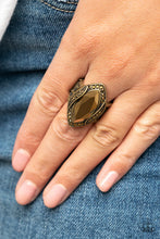 Load image into Gallery viewer, Paparazzi Let Me Take A REIGN Check - Brass Ring
