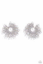 Load image into Gallery viewer, Paparazzi Fancy Fireworks - White Earrings
