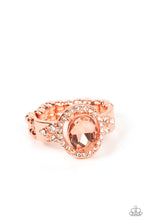 Load image into Gallery viewer, Paparazzi Dazzling I Do’s  - Copper Ring
