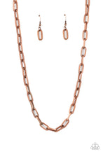 Load image into Gallery viewer, Paparazzi Boston Backdrop - Copper Necklace
