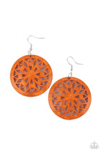 Load image into Gallery viewer, Paparazzi Ocean Canopy - Orange Earrings
