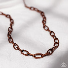 Load image into Gallery viewer, Paparazzi Boston Backdrop - Copper Necklace
