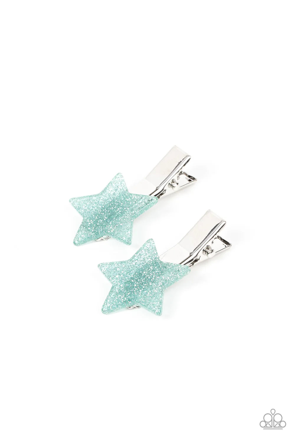 Paparazzi Sparkly Star Chart - Blue Hair Accessory