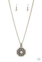 Load image into Gallery viewer, Paparazzi Bewitching Brilliance - Brass Necklace
