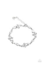 Load image into Gallery viewer, Paparazzi At Any Cost - White Bracelet
