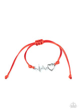 Load image into Gallery viewer, Paparazzi Cardiac Couture - Red Bracelet
