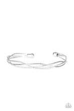 Load image into Gallery viewer, Paparazzi Twist Of The Wrist - Silver Bracelet
