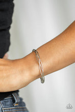 Load image into Gallery viewer, Paparazzi Twist Of The Wrist - Silver Bracelet
