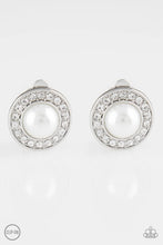 Load image into Gallery viewer, Paparazzi Definitely Dapper - White Earrings
