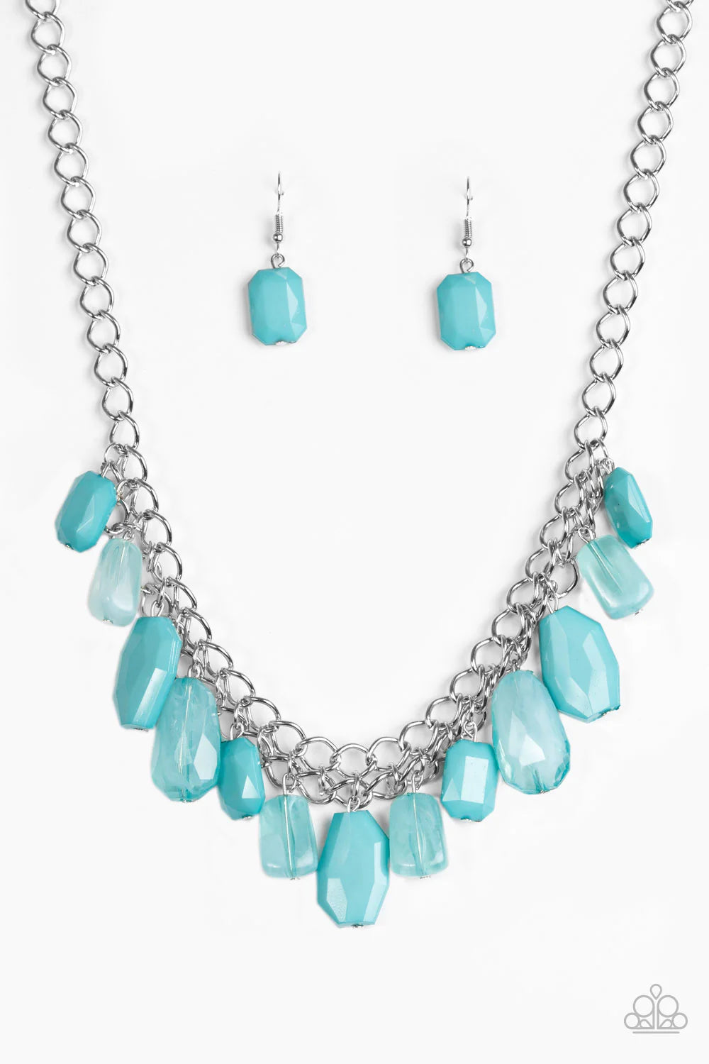 Paparazzi Glacier Goddess - Blue Necklace