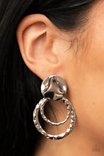 Load image into Gallery viewer, Paparazzi Ancient Arts - Silver Earrings
