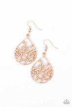 Load image into Gallery viewer, Paparazzi Enchanted Vines - Rose Gold Earrings
