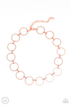 Load image into Gallery viewer, Paparazzi Retro Metro - Copper Necklace
