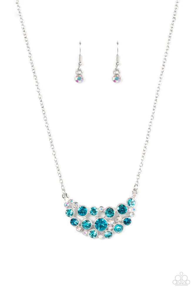 Paparazzi Effervescently Divine - Blue Necklace