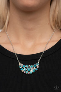 Paparazzi Effervescently Divine - Blue Necklace