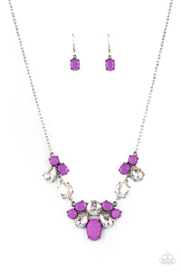 Paparazzi Ethereal Romance  - Purple Necklace