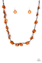 Load image into Gallery viewer, Paparazzi Waikiki Winds - Orange Necklace
