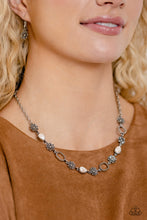 Load image into Gallery viewer, Paparazzi Casablanca Chic - White Necklace
