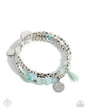 Load image into Gallery viewer, Paparazzi Refreshing Revel - Blue Bracelet

