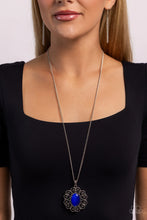 Load image into Gallery viewer, Paparazzi Sentimental Sabbatical - Blue Necklace

