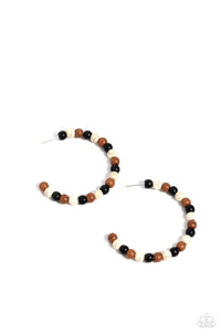 Paparazzi Rural Retrograde - Multi Earrings