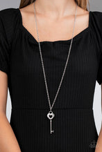 Load image into Gallery viewer, Paparazzi Unlock Your Heart - White Necklace
