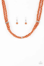 Load image into Gallery viewer, Paparazzi Put On Your Party Dress - Orange Necklace
