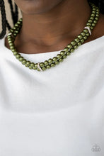 Load image into Gallery viewer, Paparazzi Put On Your Party Dress - Green Necklace
