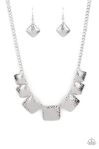 Paparazzi Keeping It Relic - Silver Necklace