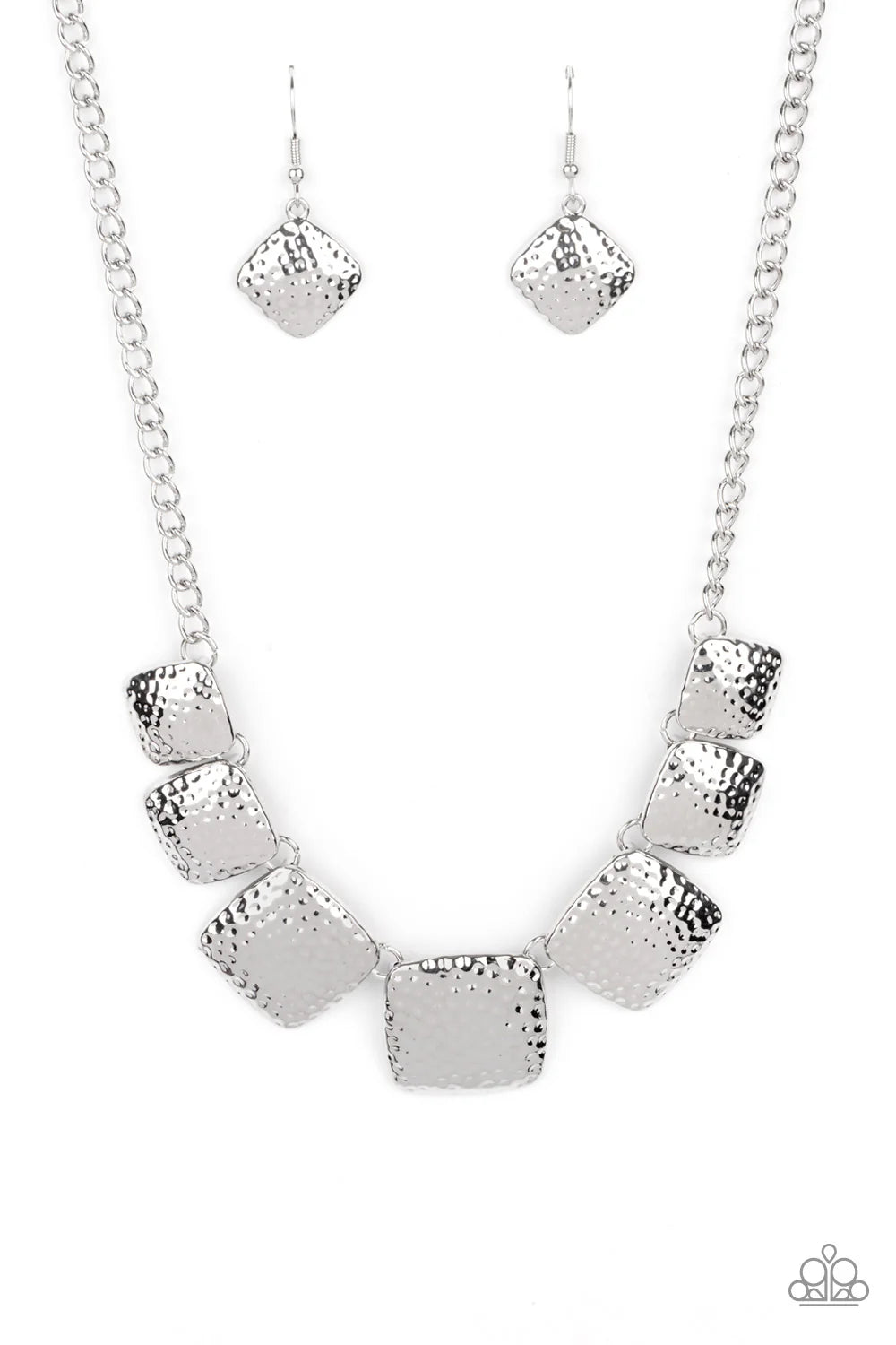 Paparazzi Keeping It Relic - Silver Necklace