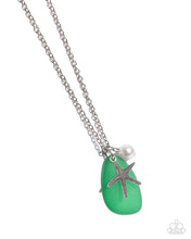 Load image into Gallery viewer, Paparazzi Sea Glass Stash - Green Necklace
