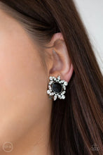 Load image into Gallery viewer, Paparazzi First Rate Famous - Black Earrings
