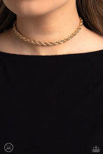 Load image into Gallery viewer, Paparazzi Never Lose ROPE - Gold Necklace
