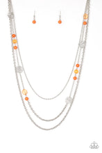 Load image into Gallery viewer, Paparazzi Pretty POP-Tastic! - Orange Necklace
