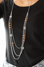 Load image into Gallery viewer, Paparazzi Pretty POP-Tastic! - Orange Necklace
