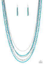 Load image into Gallery viewer, Paparazzi Industrial Vibrance - Blue Necklace
