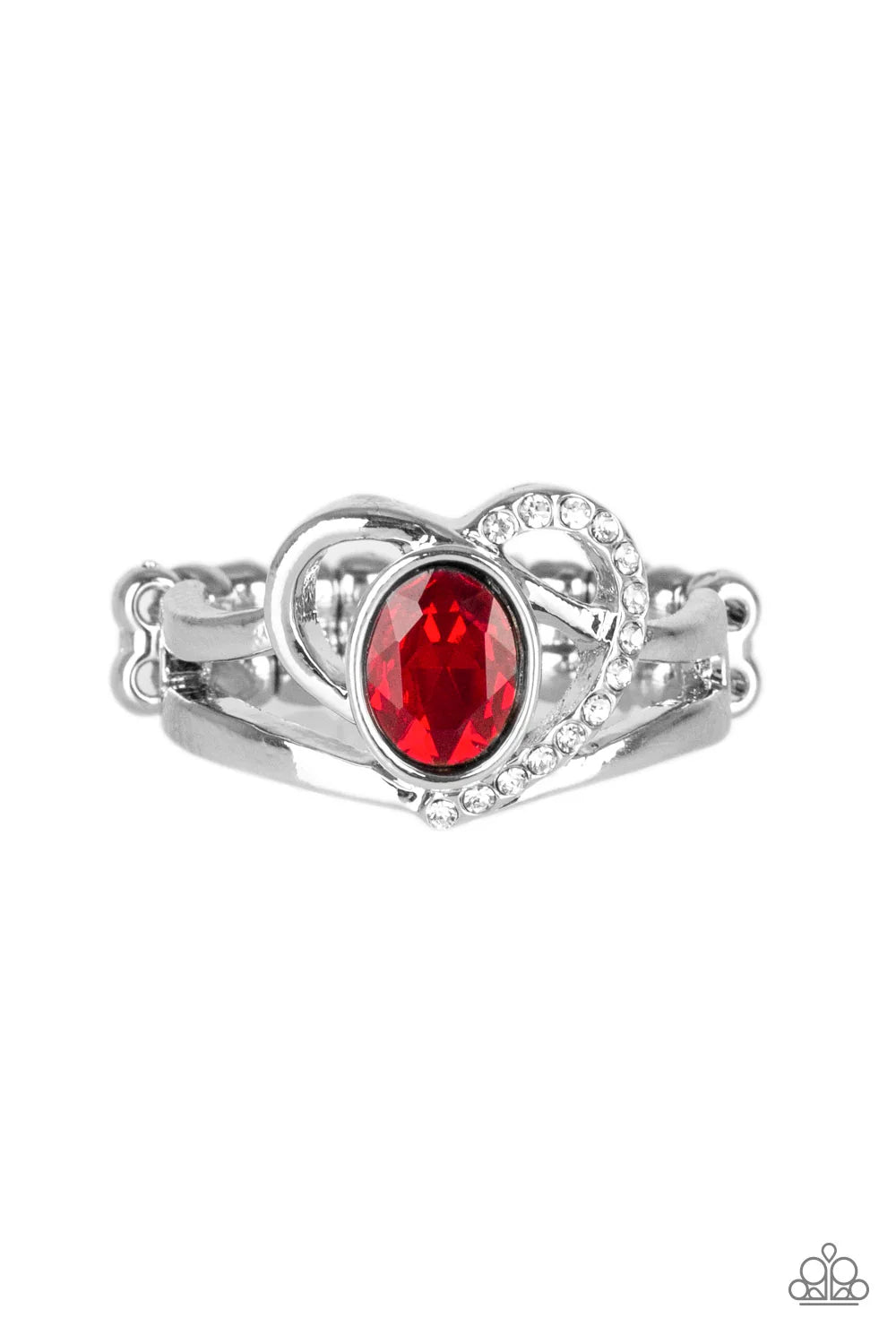 Paparazzi No Heart Strings Attached - Red Ring