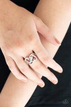 Load image into Gallery viewer, Paparazzi Have The World On A Heart String - Red Ring
