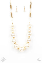 Load image into Gallery viewer, Paparazzi Pearly Prosperity - Gold Necklace
